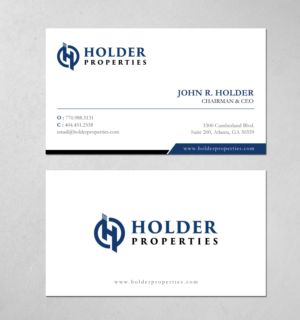 Design de Papeterie par chandrayaan.creative pour Holder Properties | Design : #20279622