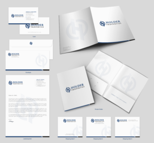 Schreibwaren-Design von chandrayaan.creative für Holder Properties | Design: #20279638