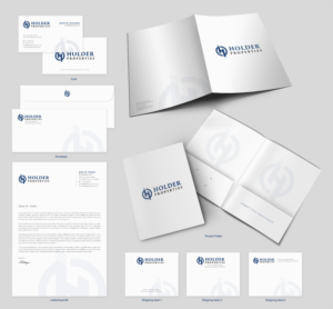 Schreibwaren-Design von chandrayaan.creative für Holder Properties | Design: #20279641