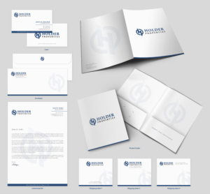 Schreibwaren-Design von chandrayaan.creative für Holder Properties | Design: #20279648