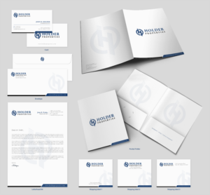 Schreibwaren-Design von chandrayaan.creative für Holder Properties | Design: #20279650