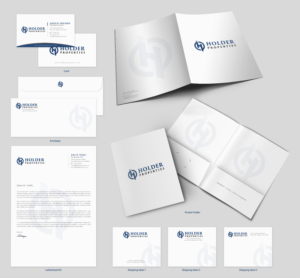 Schreibwaren-Design von chandrayaan.creative für Holder Properties | Design: #20279651