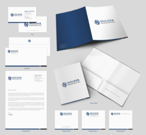 Schreibwaren-Design von chandrayaan.creative für Holder Properties | Design: #20290625