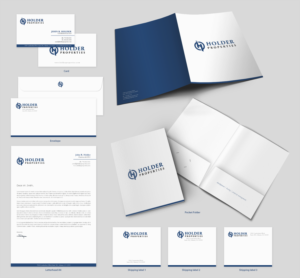 Schreibwaren-Design von chandrayaan.creative für Holder Properties | Design: #20290632