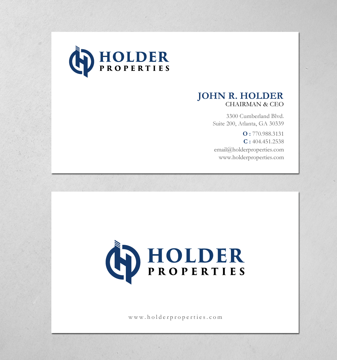 Stationery Design by chandrayaan.creative for Holder Properties | Design #20386768
