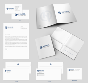 Schreibwaren-Design von chandrayaan.creative für Holder Properties | Design: #20397805