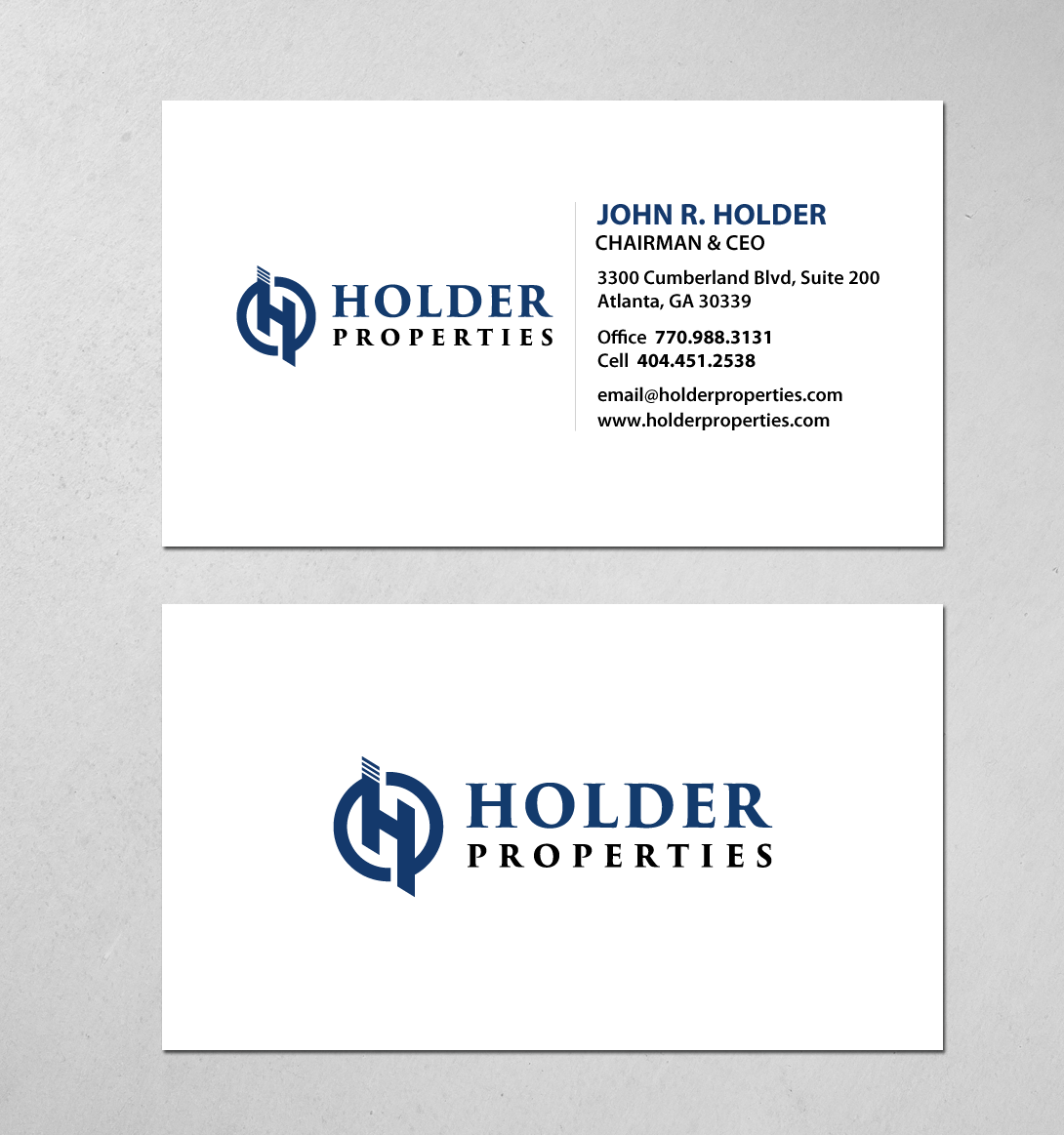 Schreibwaren-Design von chandrayaan.creative für Holder Properties | Design #20442614