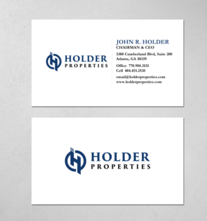 Stationery Design by chandrayaan.creative for Holder Properties | Design: #20442666