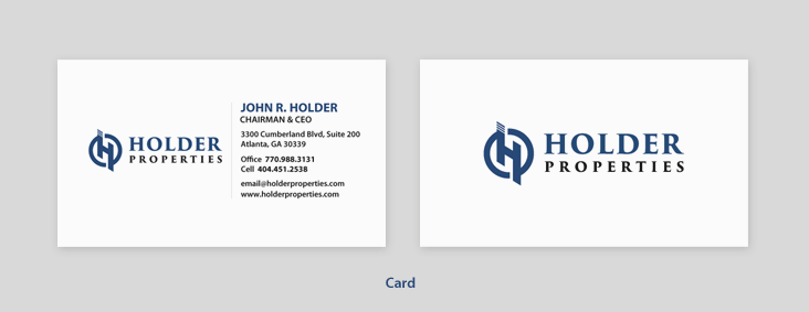 Stationery Design by chandrayaan.creative for Holder Properties | Design #20528803