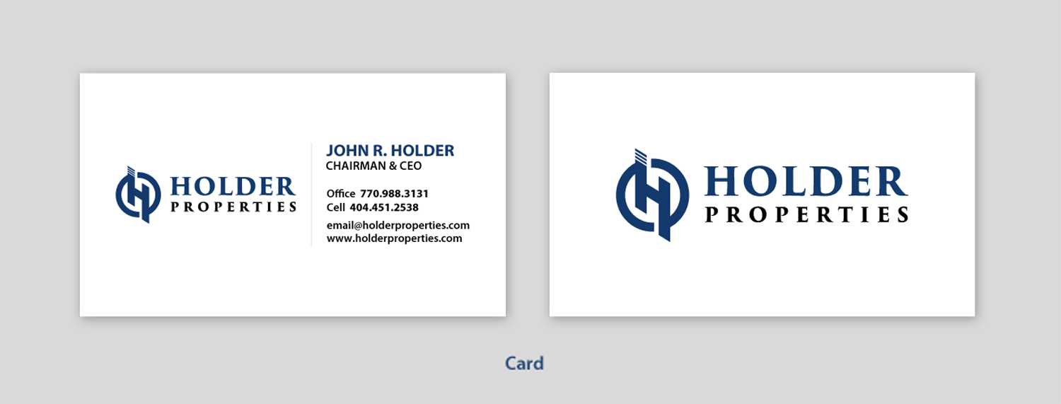 Stationery Design by chandrayaan.creative for Holder Properties | Design #20582410