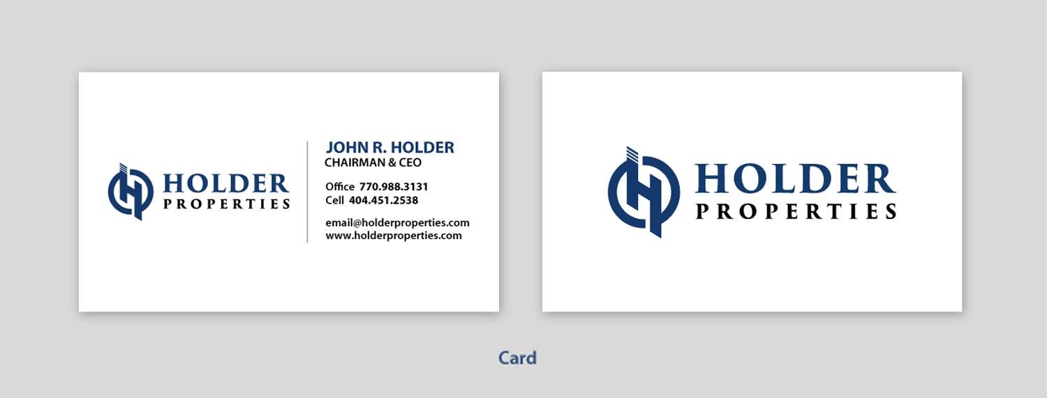 Stationery Design by chandrayaan.creative for Holder Properties | Design #20724152