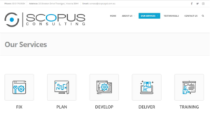 Design Graphique par Annie Creative Service pour Scopus Consulting | Design #20265896