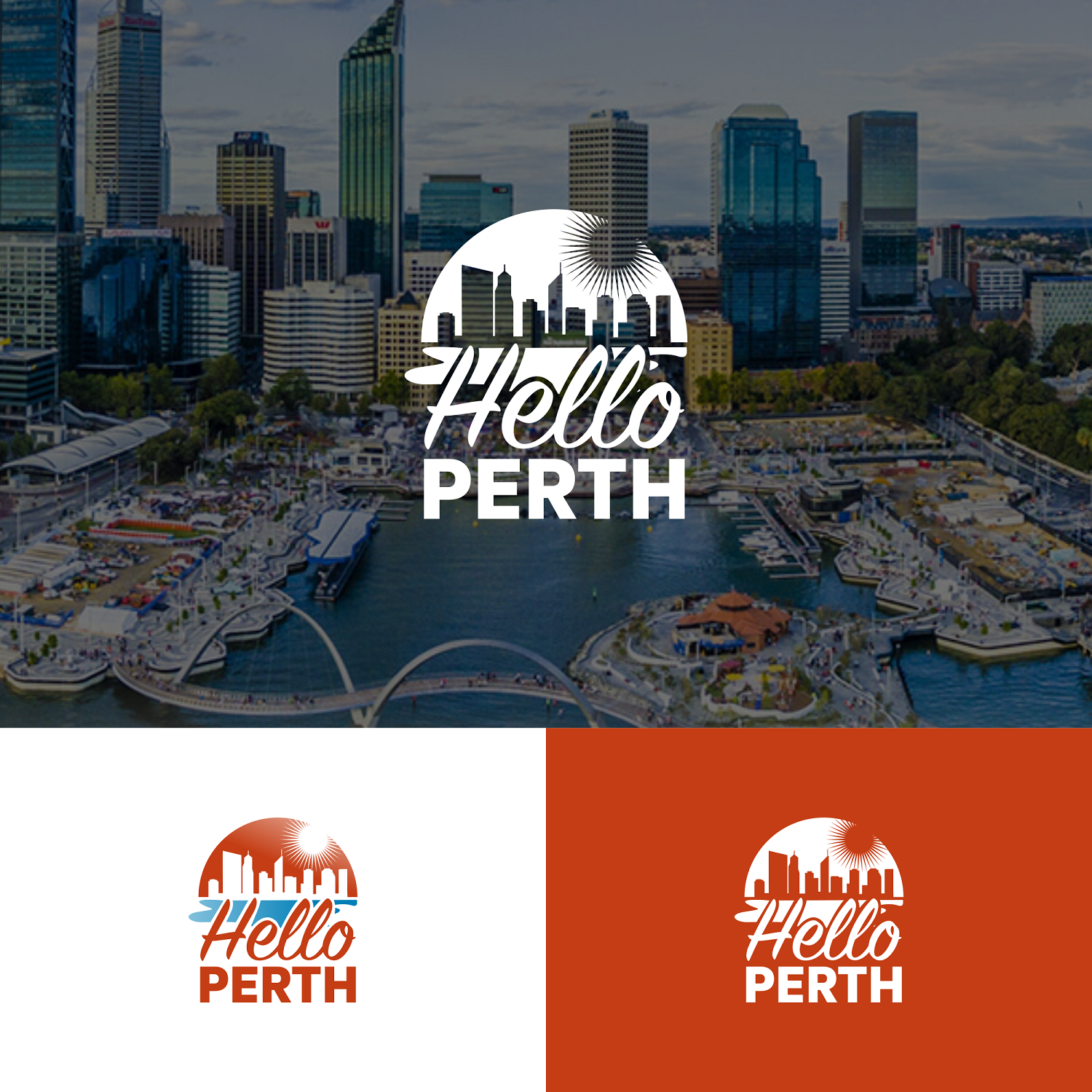 Logo Design by alitjuara for Hello Perth | Design #20279412