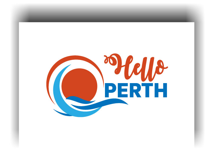 Logo Design by rocklee for Hello Perth | Design #20283893