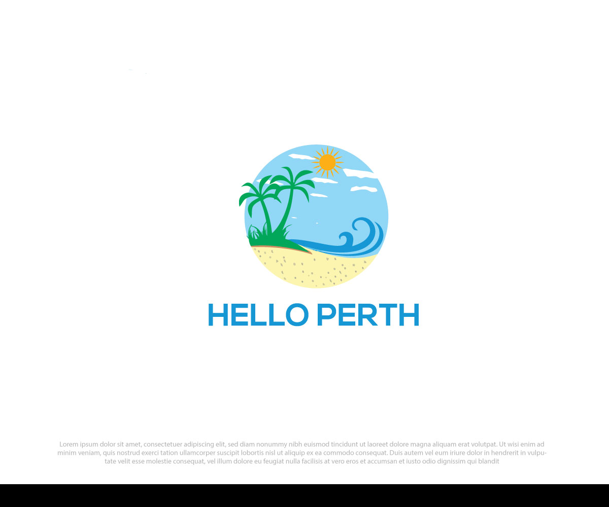 Logo Design by Md Amran Hossain for Hello Perth | Design #20272007