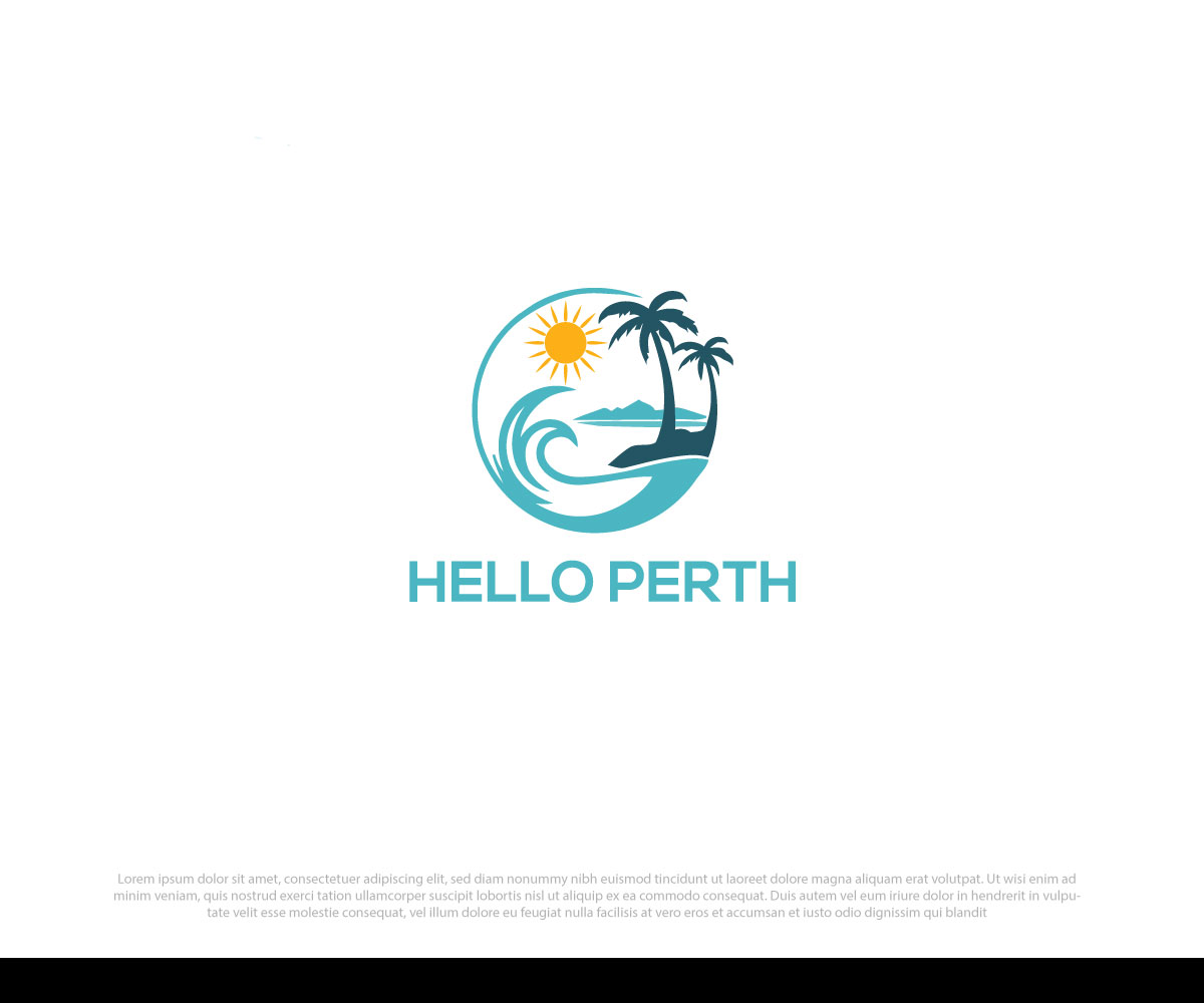 Logo Design by Md Amran Hossain for Hello Perth | Design #20272008