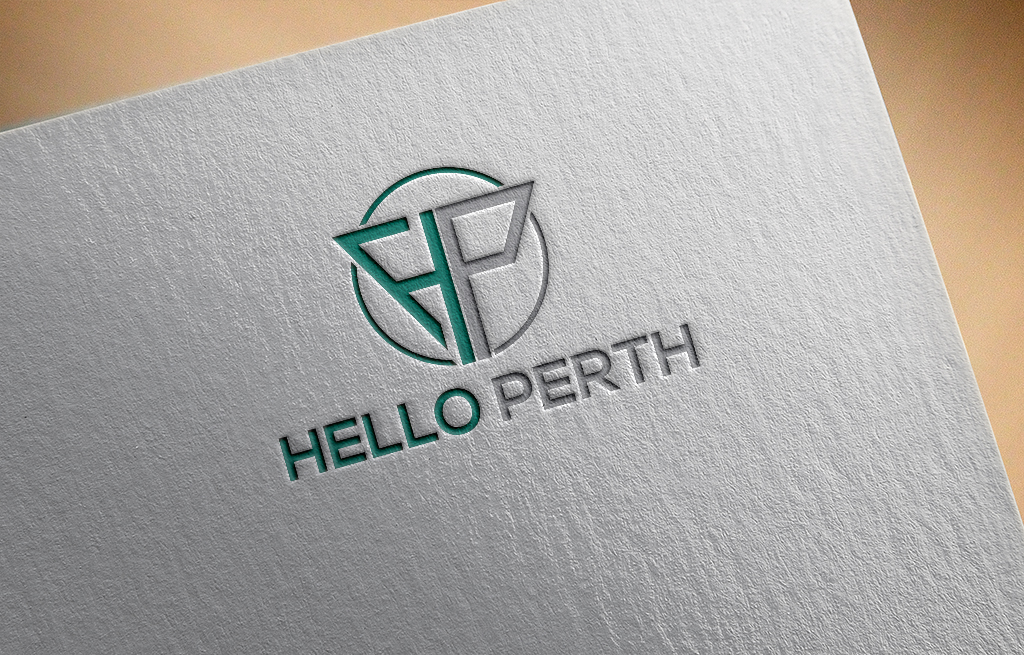 Logo Design by Rosaleen for Hello Perth | Design #20272424