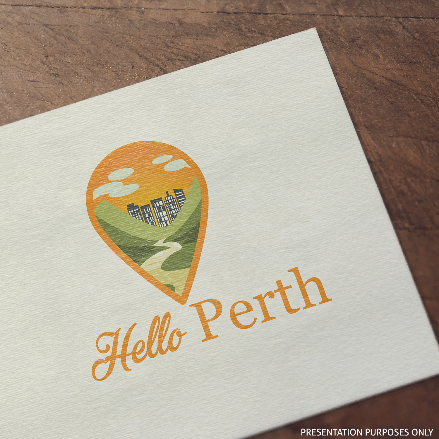 Logo Design by JanuXart for Hello Perth | Design #20258221