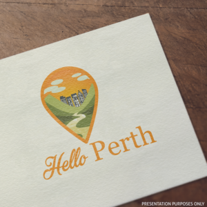 Hello Perth | Logo Design by JanuXart