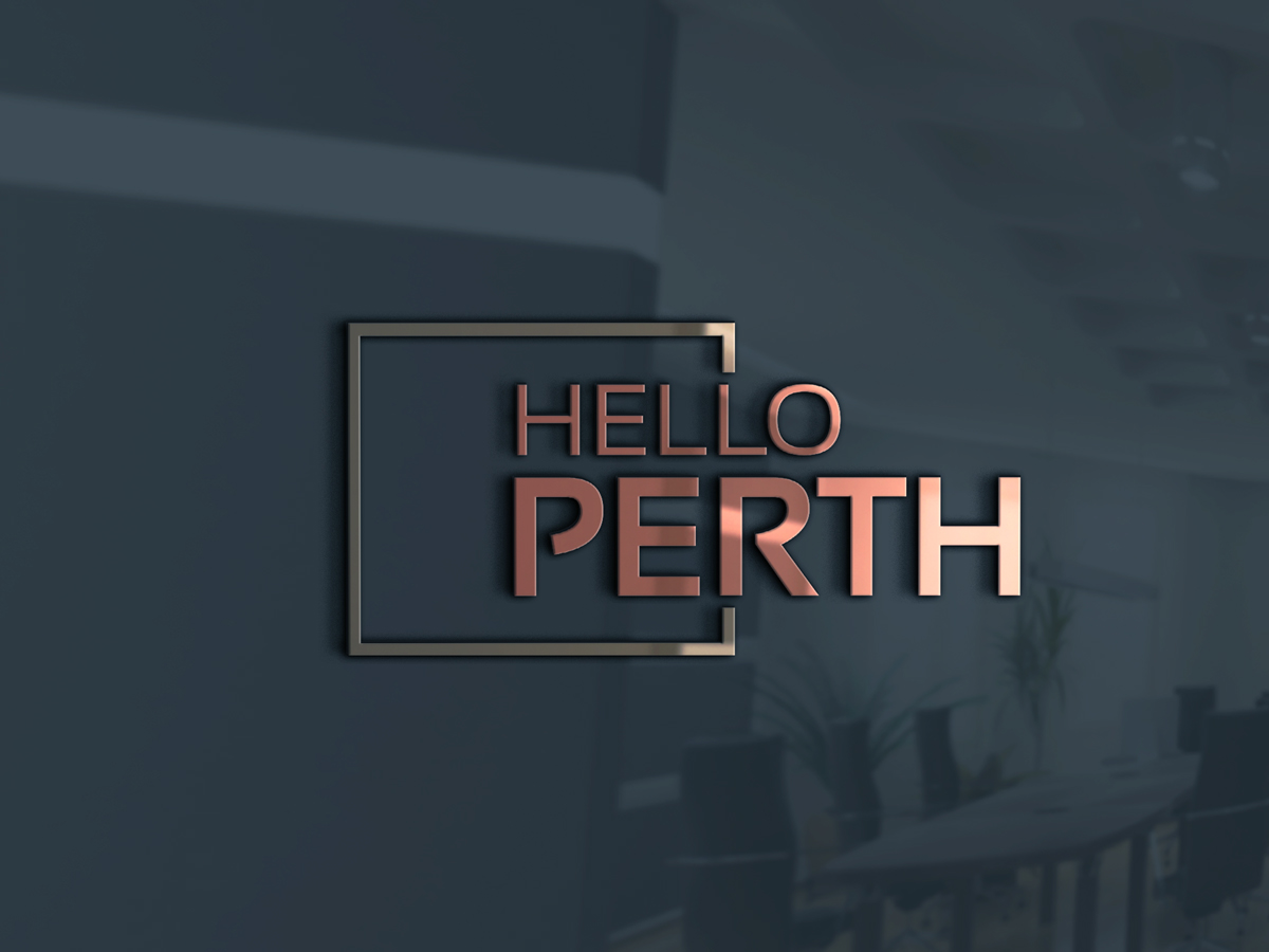 Logo Design by BrightHossain 2 for Hello Perth | Design #20259327