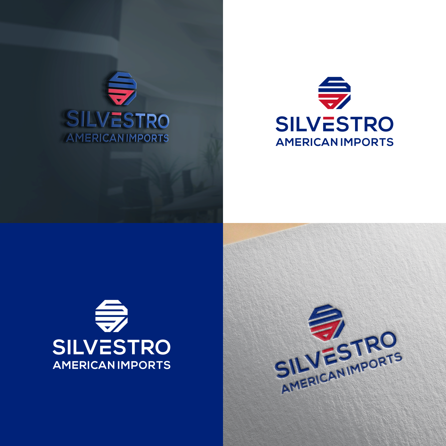 Logo Design by suthita 2 for Silvestro American Imports | Design #20274308