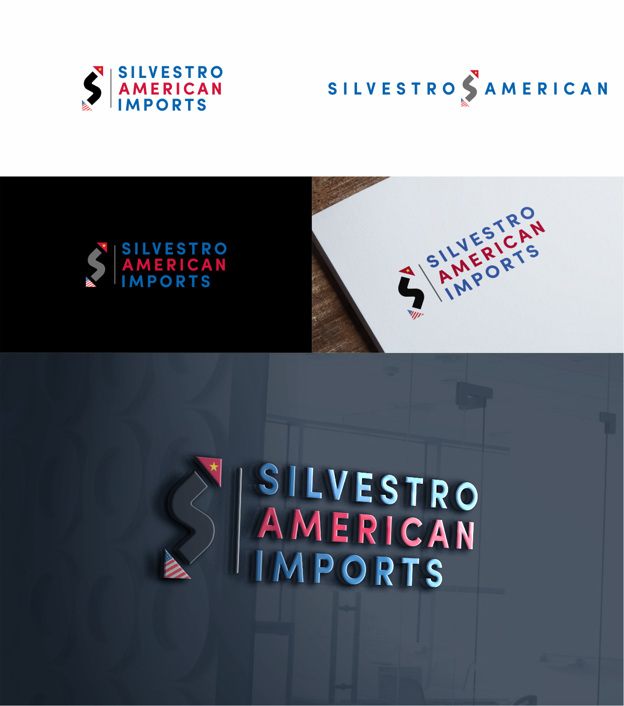 Logo Design by creativechauhan1989 for Silvestro American Imports | Design #20287063