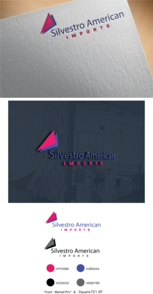 Logo Design by Simon 21 for Silvestro American Imports | Design: #20274348