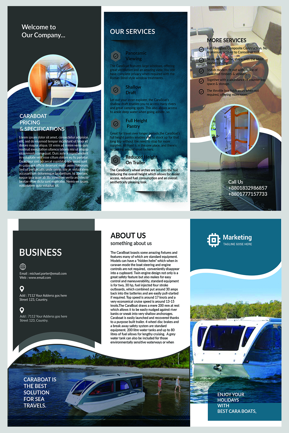 Graphic Design by Crazyphics 2 for CaraBoat | Design #20317612