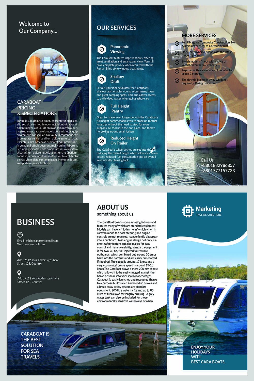 Graphic Design by Crazyphics 2 for CaraBoat | Design #20317686