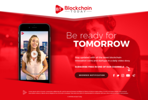 Web Design by Channel Studio for Blockchain Today Content services LTD | Design: #20271506