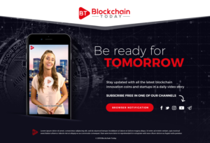 Web Design by Channel Studio for Blockchain Today Content services LTD | Design: #20323853