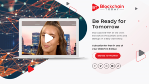 Web Design by Hashim Creetto for Blockchain Today Content services LTD | Design: #20268993