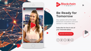 Web Design by Hashim Creetto for Blockchain Today Content services LTD | Design: #20269171