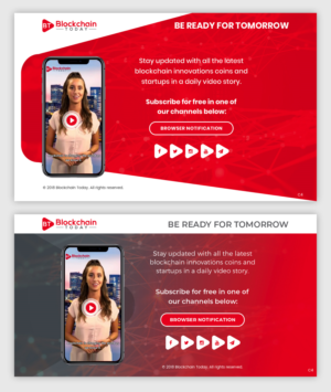 Web Design by pb for Blockchain Today Content services LTD | Design: #20273132