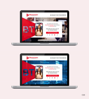 Web Design by pb for Blockchain Today Content services LTD | Design: #20273133