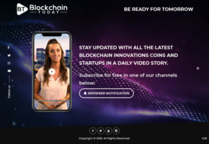 Web Design by pb for Blockchain Today Content services LTD | Design: #20273148