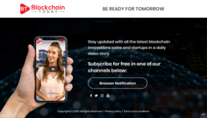Web Design by pb for Blockchain Today Content services LTD | Design: #20273151