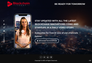 Web Design by pb for Blockchain Today Content services LTD | Design: #20273152