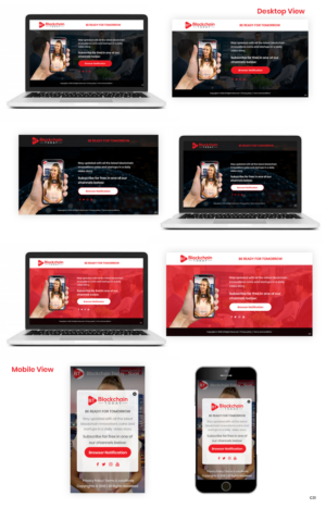 Web Design by pb for Blockchain Today Content services LTD | Design: #20302713