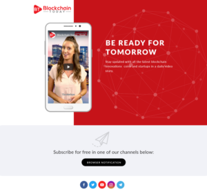 Web Design by subhalaxmi  khamari for Blockchain Today Content services LTD | Design: #20266819
