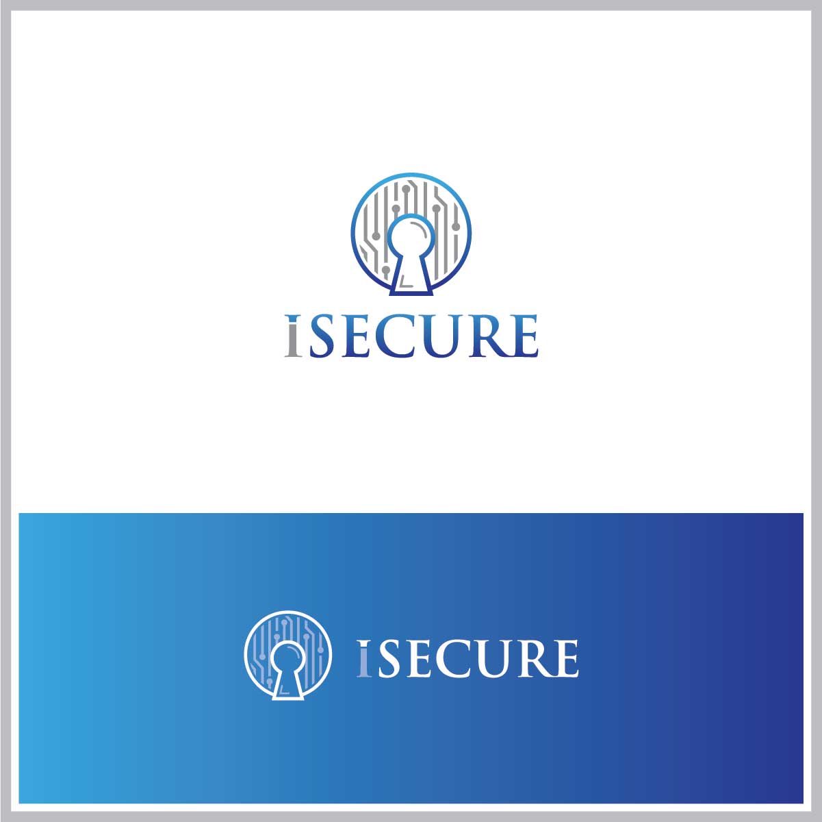 Logo Design by Deziners Zone for iSecure AB | Design #20261297