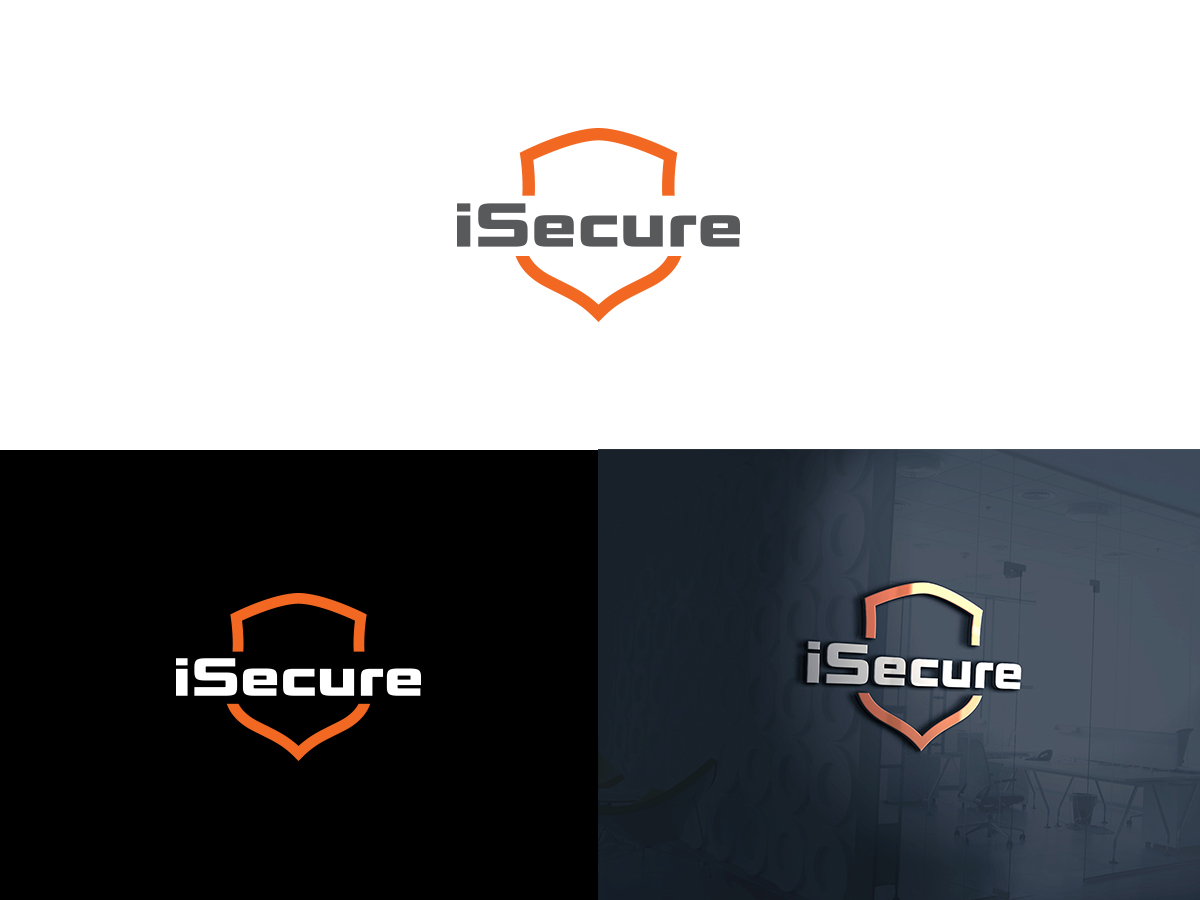 Logo Design by Slant Line Media for iSecure AB | Design #20262763
