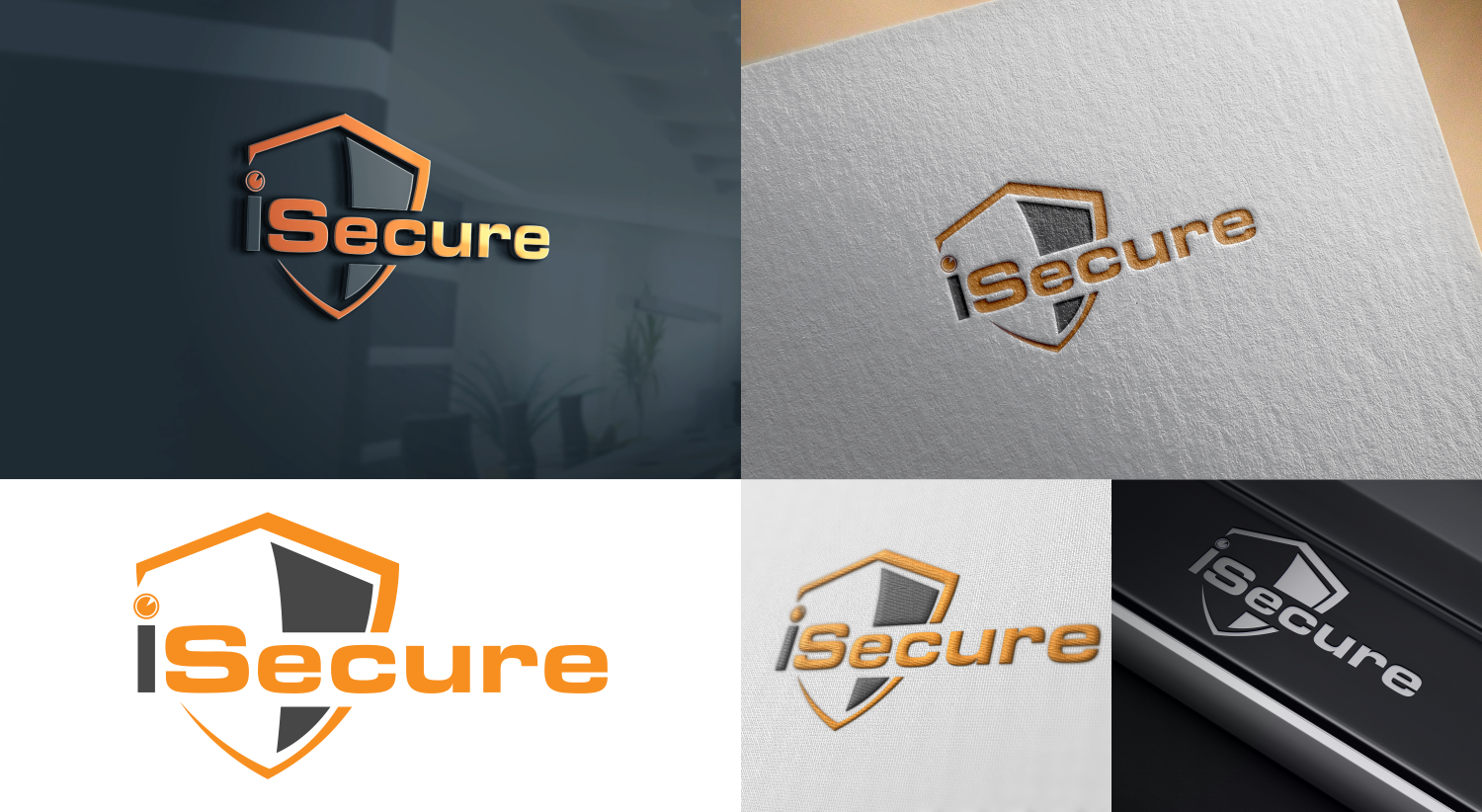 Logo Design by fatiyadesign for iSecure AB | Design #20298082