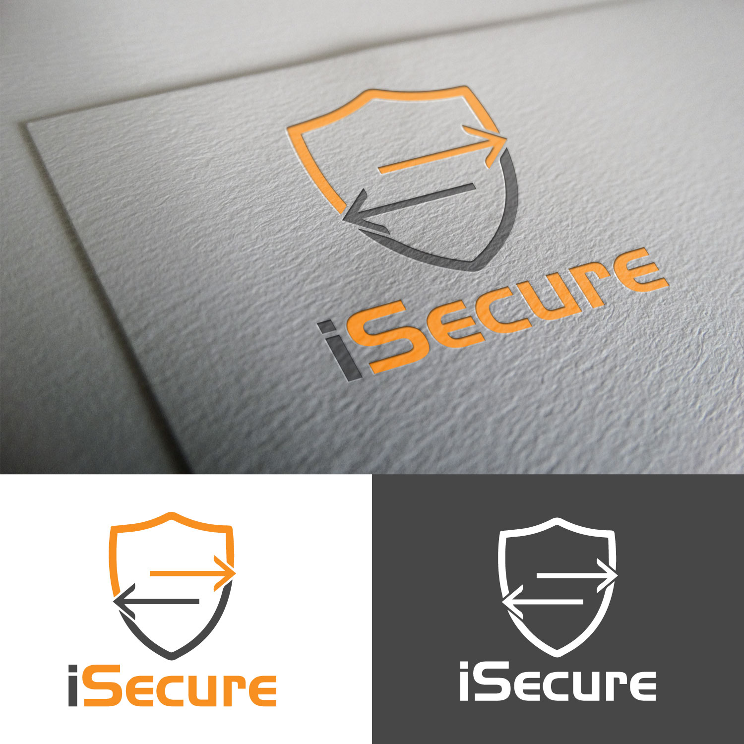 Logo Design by Tonmoyy for iSecure AB | Design #20294456