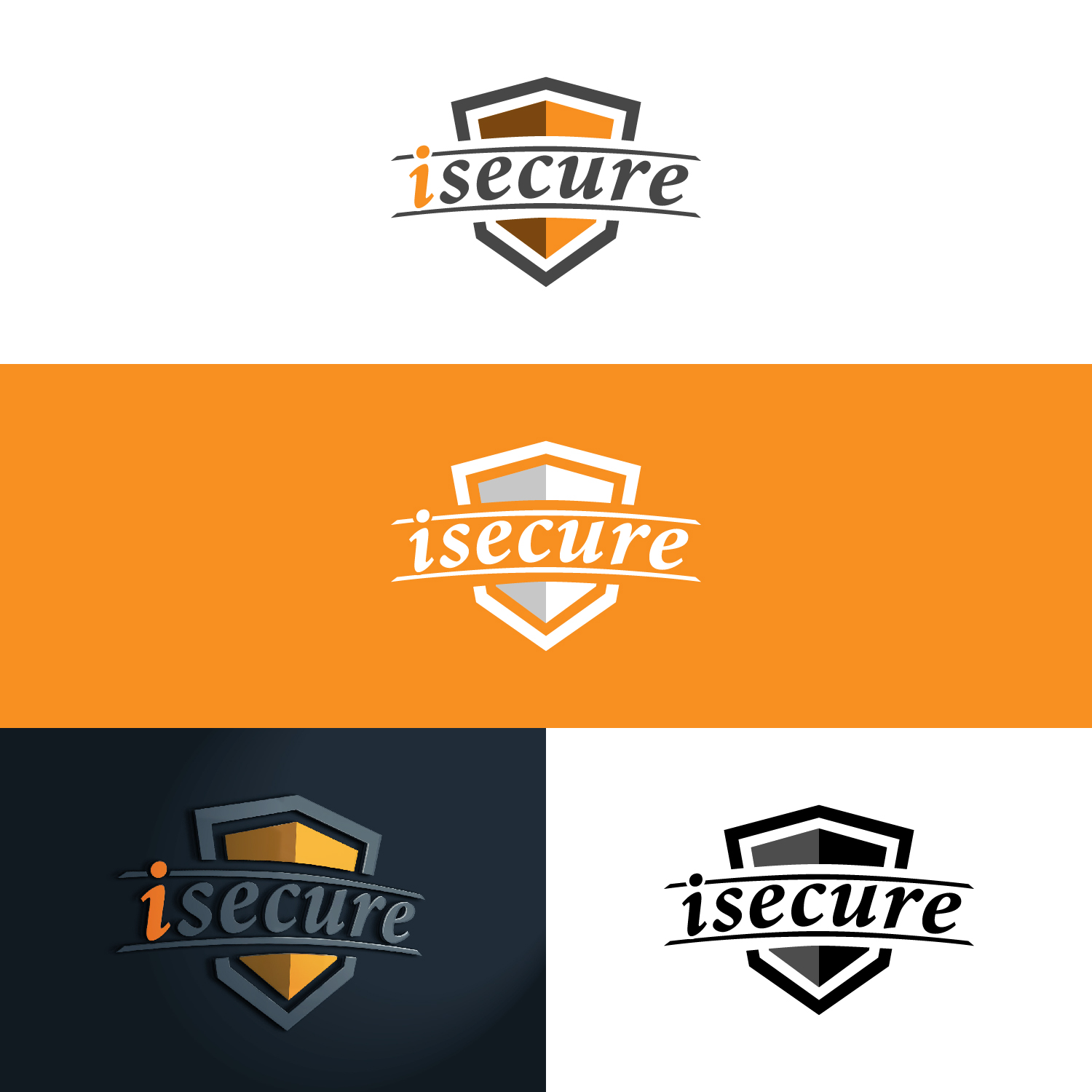 Logo Design by Ehtisham pracha for iSecure AB | Design #20292514