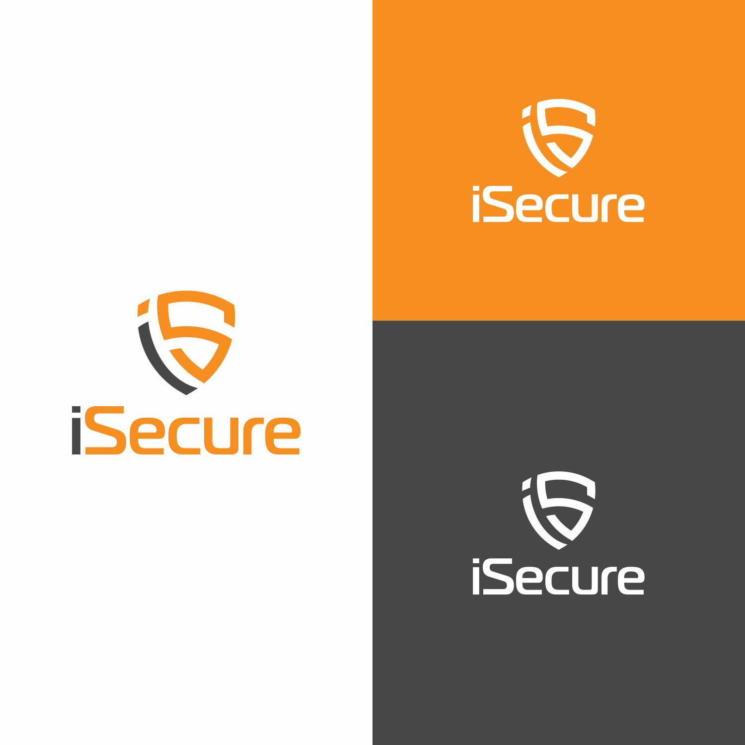 Logo Design by saher khan 2 for iSecure AB | Design #20298368