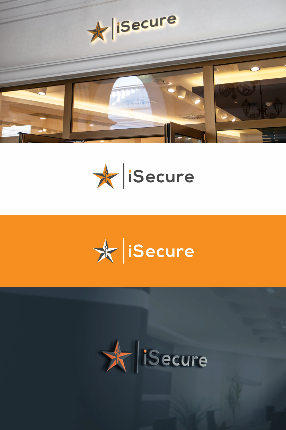 Logo Design by suthita 2 for iSecure AB | Design #20271956