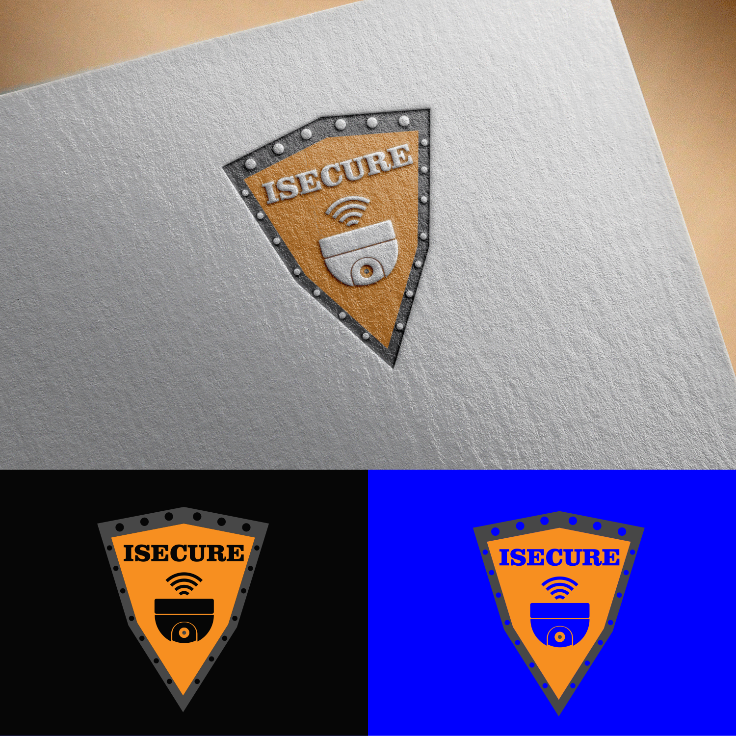 Logo Design by Jay_as 2 for iSecure AB | Design #20275665