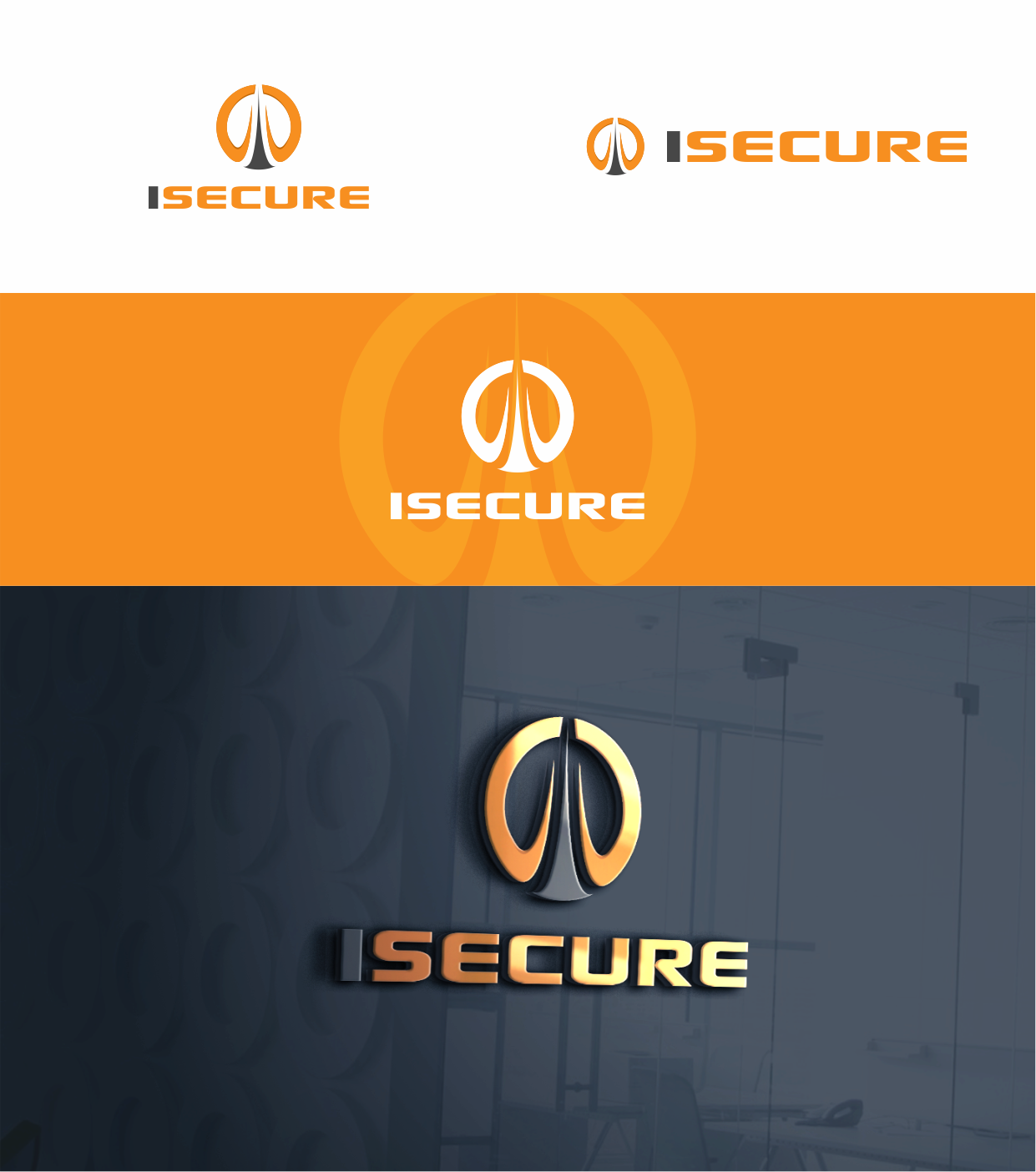 Logo Design by creativechauhan1989 for iSecure AB | Design #20280176