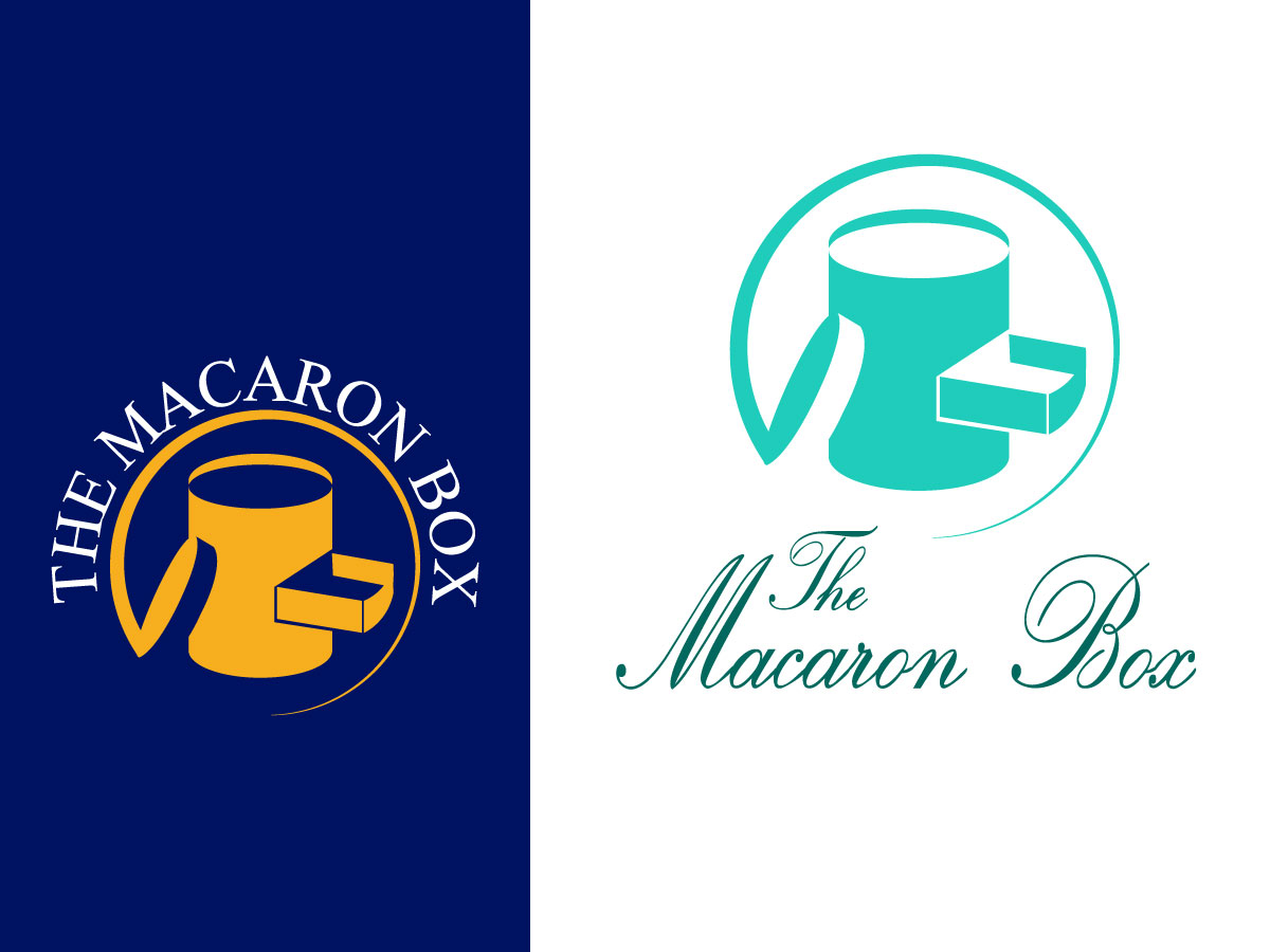 Logo Design by Wonderful design for The Macaron Box | Design #20271075